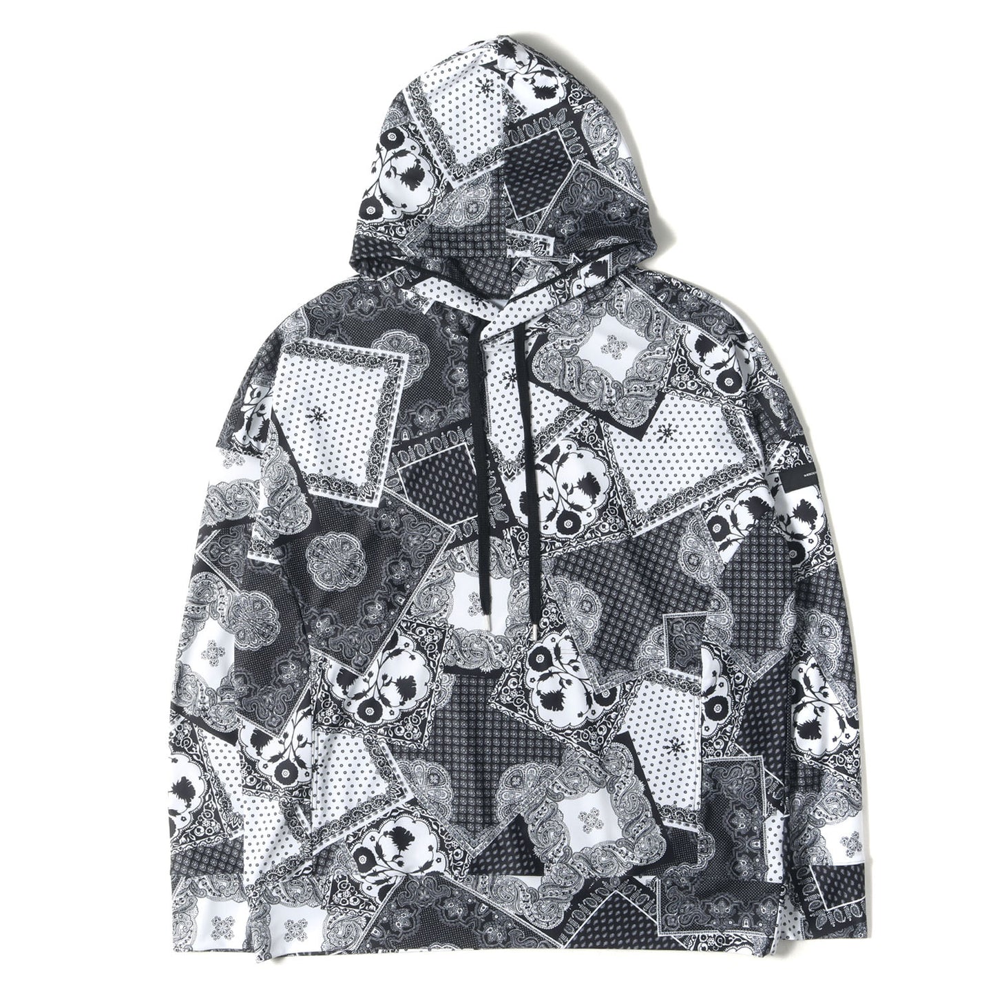 24SS ペイズリー ラッシュガード ルーズ フーディー (PAISLEY RUSH LOOSE HOODIE RC24-C-001) / パーカー プルオーバー 総柄 定番 ベーシック スポーツ トレーニング ウェア サーフ