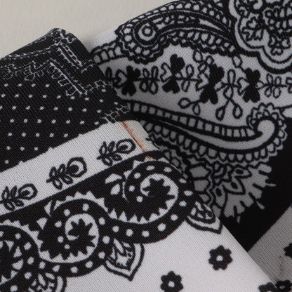 24SS ペイズリー ラッシュガード ルーズ フーディー (PAISLEY RUSH LOOSE HOODIE RC24-C-001) / パーカー プルオーバー 総柄 定番 ベーシック スポーツ トレーニング ウェア サーフ