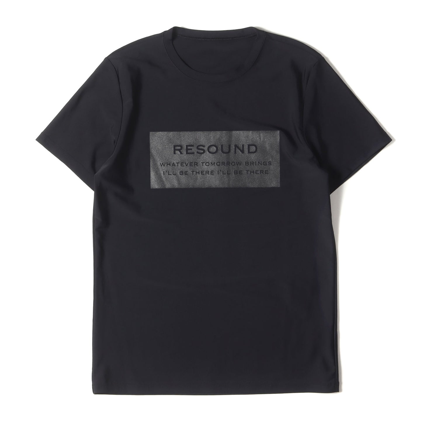 ボックス ロゴ ストレッチ ジャージー Tシャツ (RC16-T-010) / MADE IN JAPAN