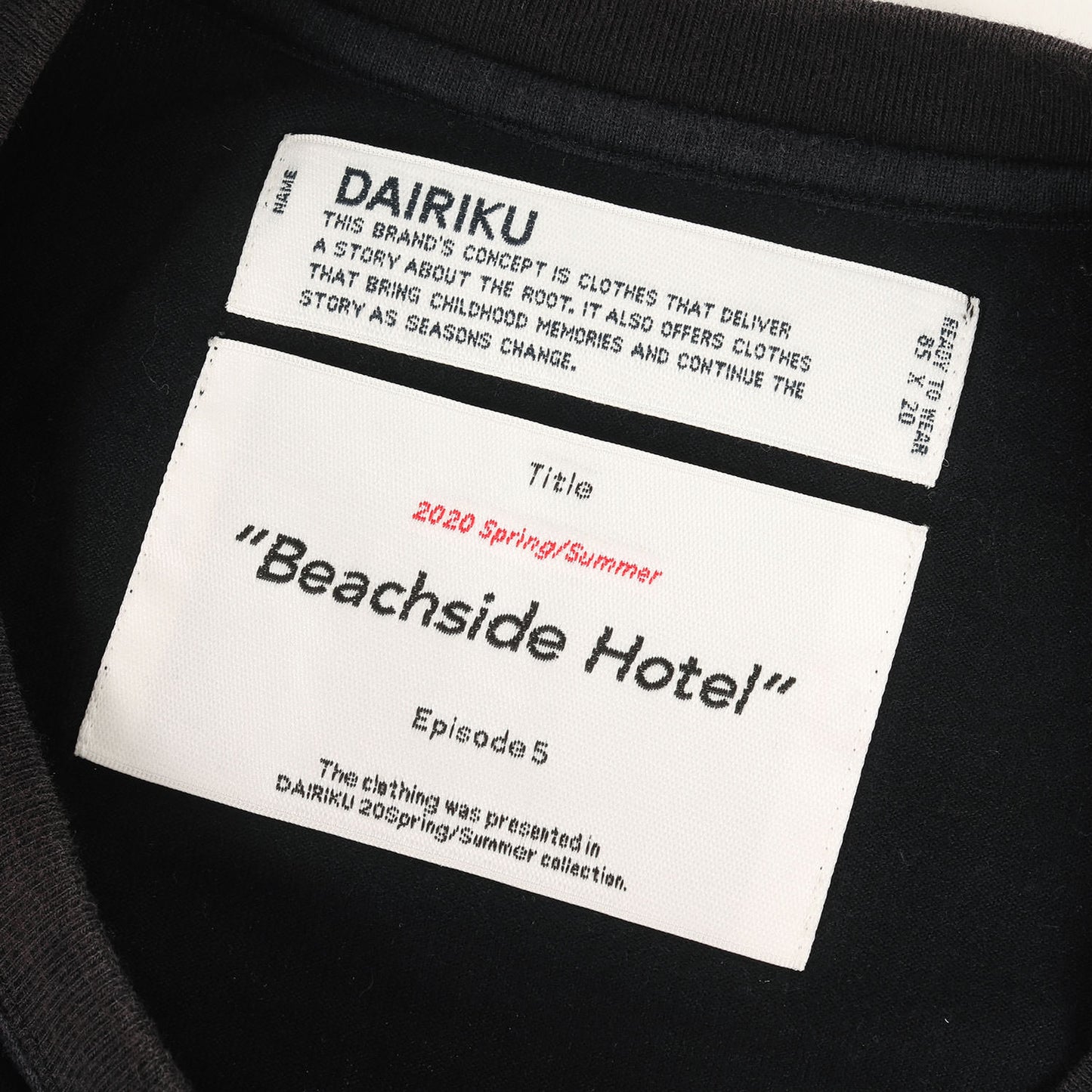 グラフィック Tシャツ (Movie Ticket Half-Sleeve Tee 20SS C-5)