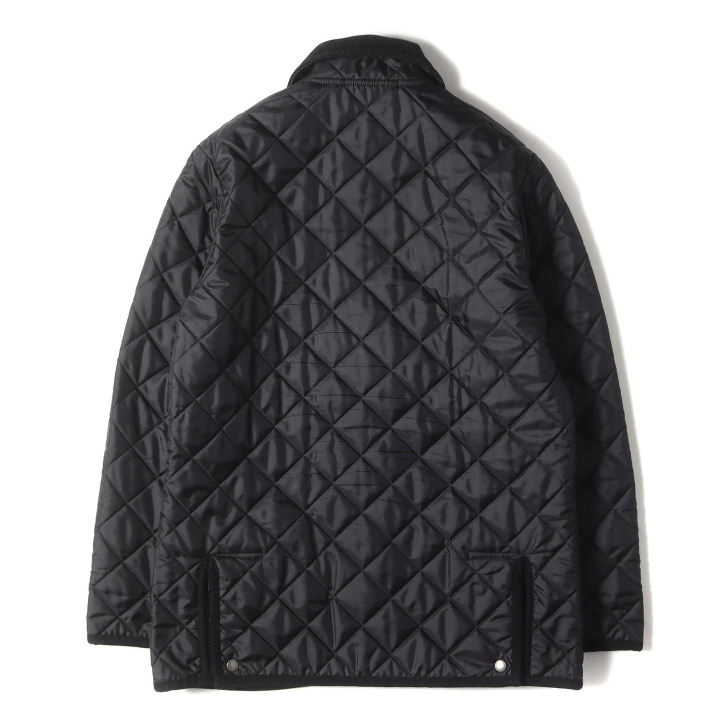 コーデュロイ切替 パテッド キルティング ジャケット (WAVERLY)