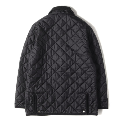 コーデュロイ切替 パテッド キルティング ジャケット (WAVERLY)