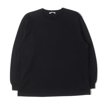 プレーン ソリッド ロングスリーブ Tシャツ (LUSTER PLAITING LS TEE A00SP01GT)