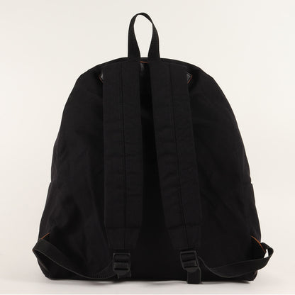 ロゴタブ レザーパーツ ナイロン バックパック (BACK PACK PZ-K203)