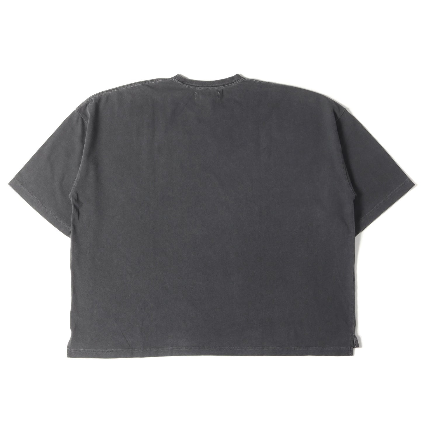 23SS ピグメント加工 ゴシック ロゴ オーバーサイズ Tシャツ (JIEDA GOTHIC OVERSIZED TEE Jie-23S-CT11-B)