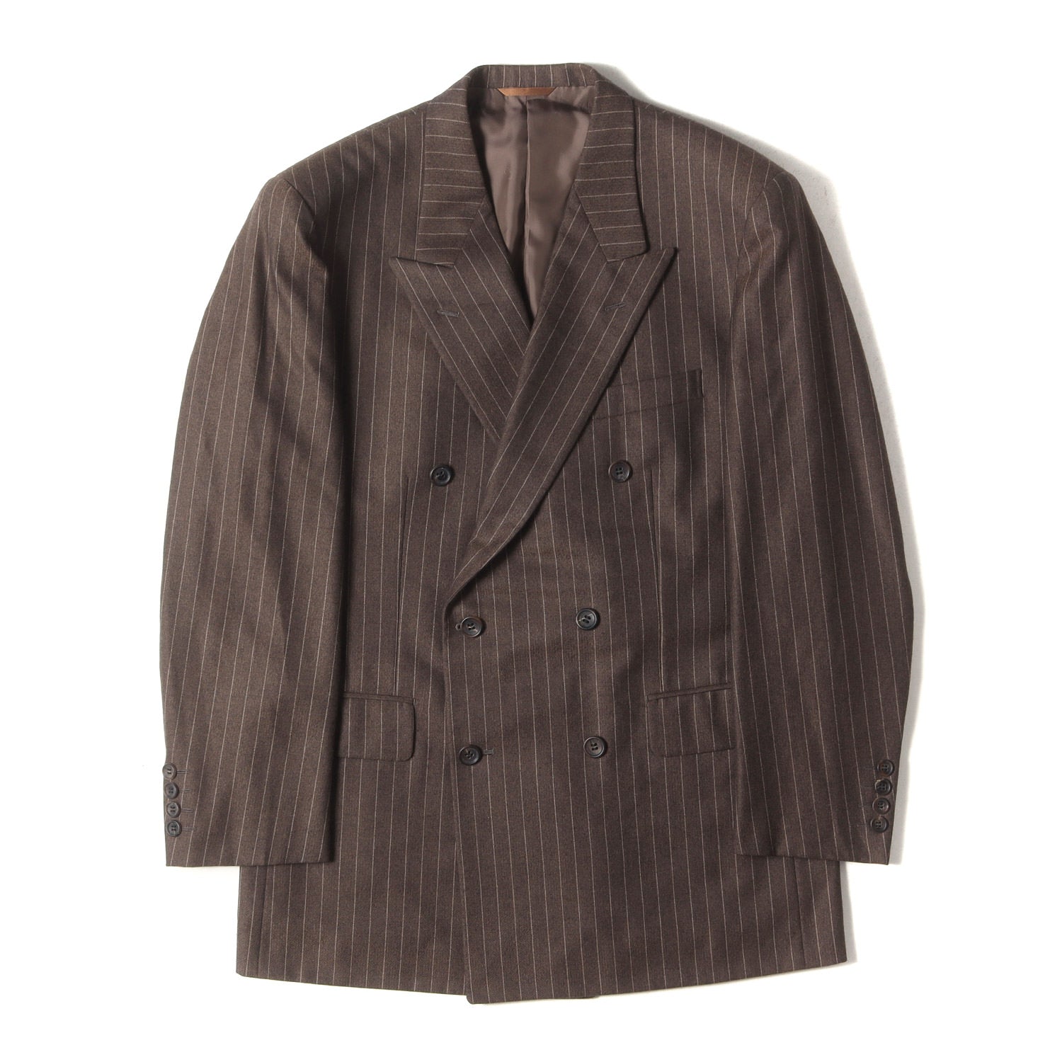 【美品】Christian Dior テーラードジャケット ストライプ 11 Christian Dior ストライプ テーラードジャケット 美品 Christian Dior