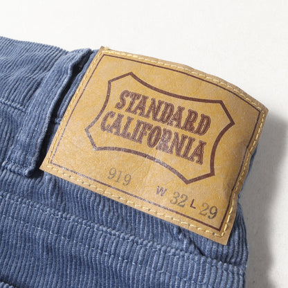 23AW 硫化染め T/C ジッパーフライ コーデュロイ パンツ (SD Corduroy Pants 919)