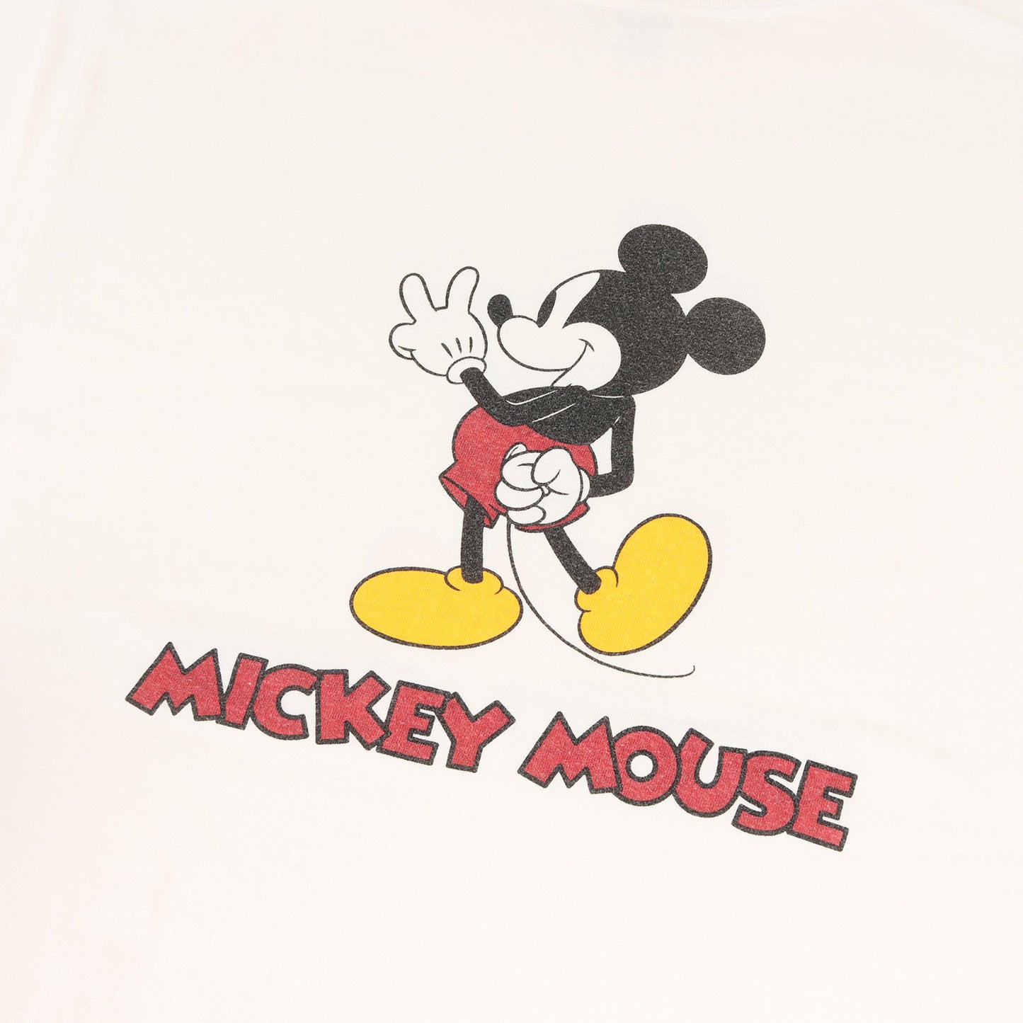 × Disney ピースサイン ミッキーマウス Tシャツ (DISNEY × SD MICKEY MOUSE T) / MADE IN JAPAN