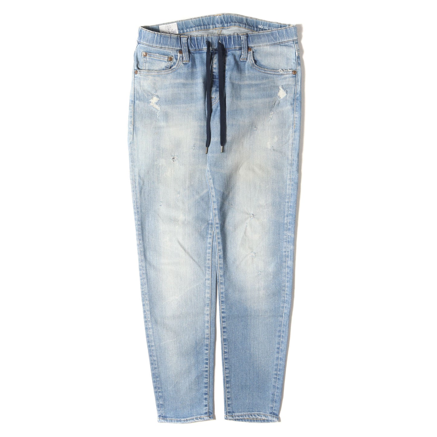 × Big John × SURT ヴィンテージ加工 スリムテーパード ストレッチデニム ジョグ パンツ (Jog Slim Tapered Jean) / ジッパーフライ RHC