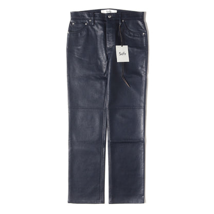 シンセティックレザー パンツ(SAKO TROUSER)