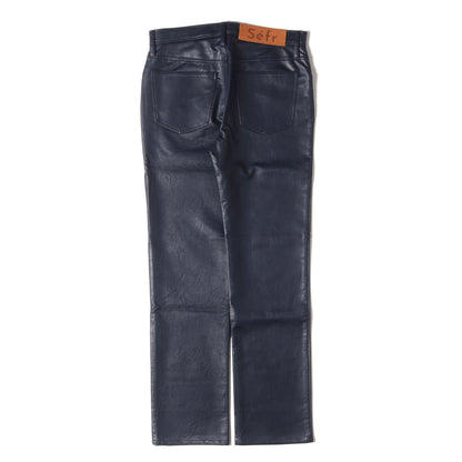 シンセティックレザー パンツ(SAKO TROUSER)