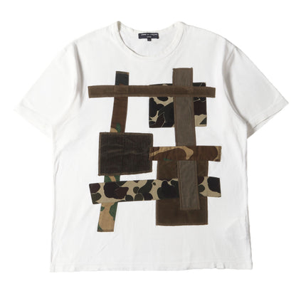 ミリタリーパッチ バインダーネック Tシャツ (HR-T007)