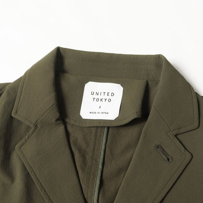 ストレッチ ナイロン 段返り3B テーラード ジャケット (407350010) / MADE IN JAPAN