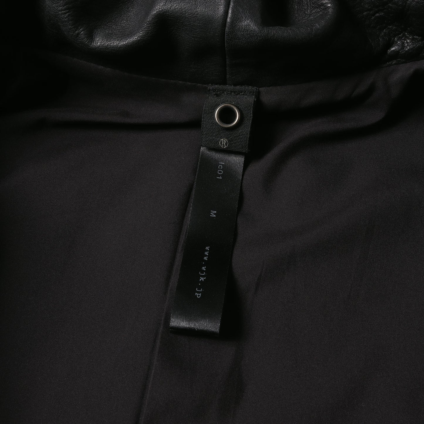 フーデッド レザー ダブルジップ ブルゾン (big hooded 297 lc01) / MADE IN JAPAN