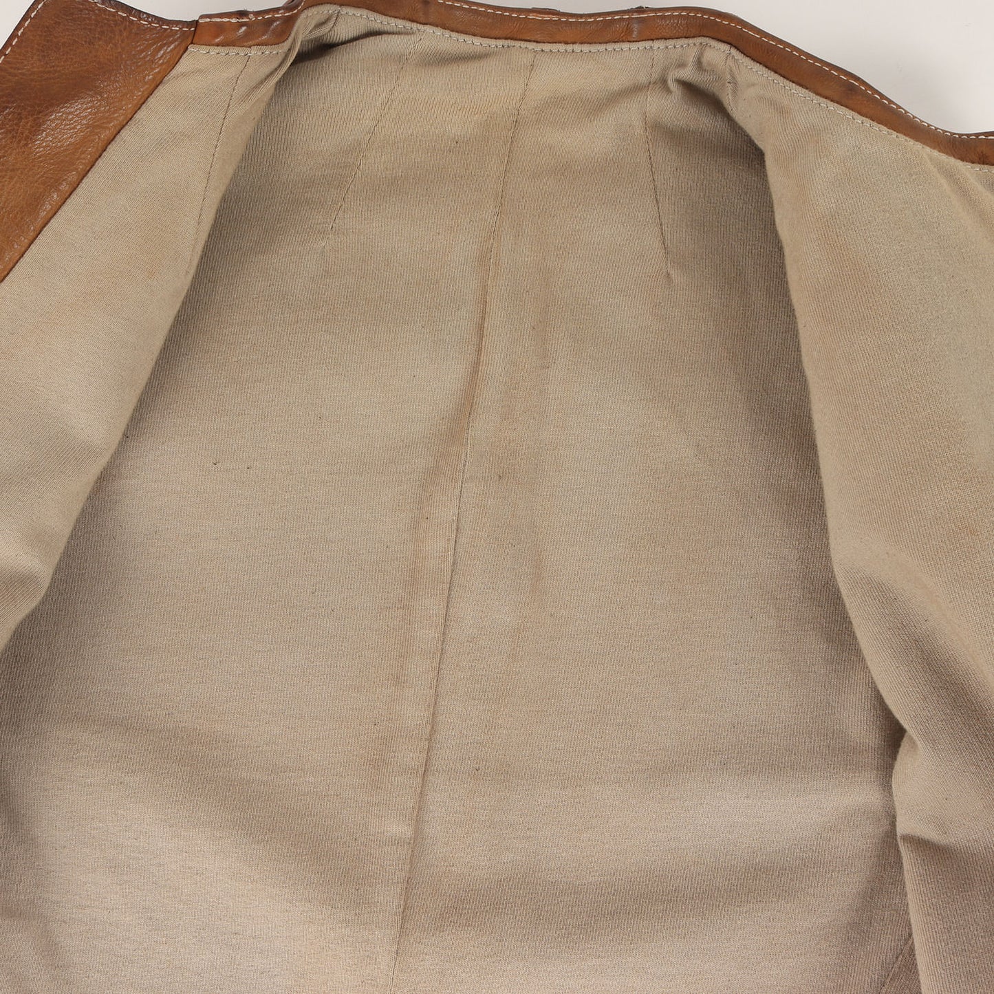 カーフレザー ダブルジップ シングル ライダース ジャケット