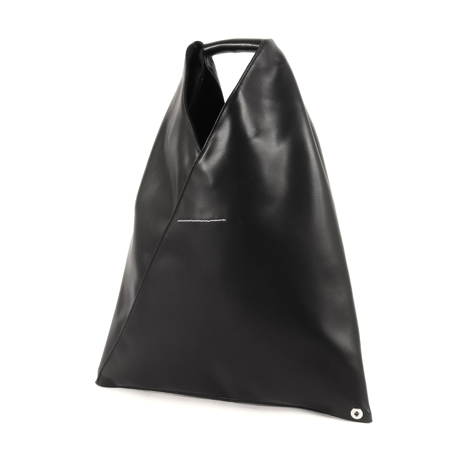 トライアングル PUレザー ハンド バッグ (JAPANESE SMALL BAG S54WD0043 P4313) / MM6