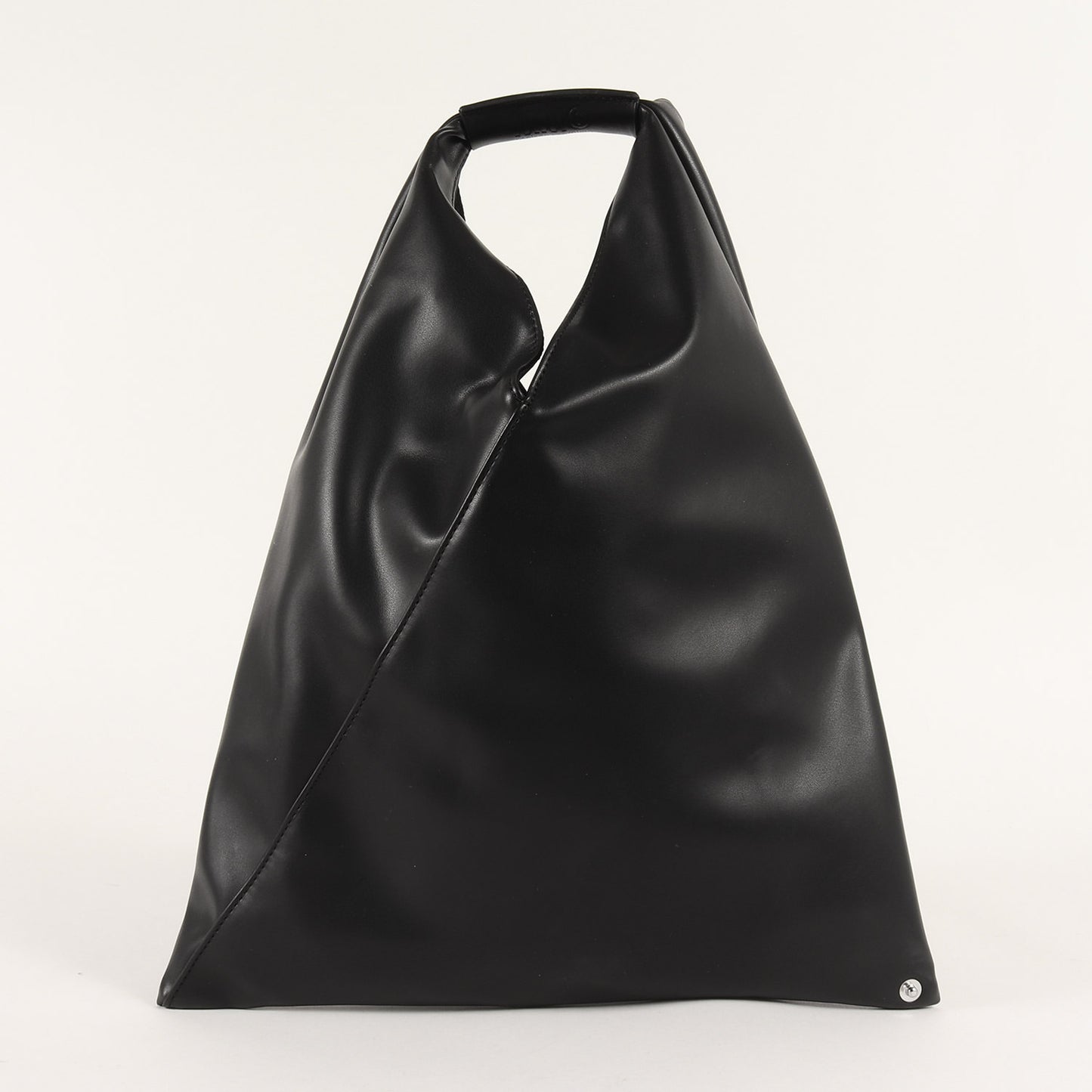 トライアングル PUレザー ハンド バッグ (JAPANESE SMALL BAG S54WD0043 P4313) / MM6