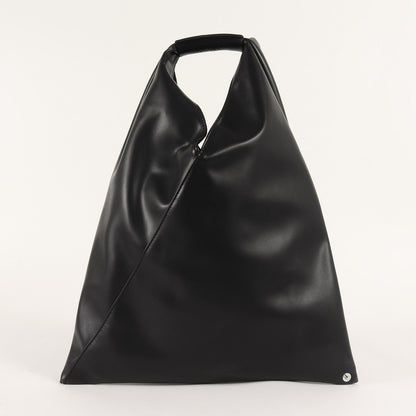 トライアングル PUレザー ハンド バッグ (JAPANESE SMALL BAG S54WD0043 P4313) / MM6