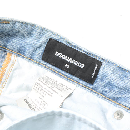 ダメージ加工 ボタンフライ デニム パンツ (CLASSIC KENNY TWIST JEAN S74LA0676 S30281)