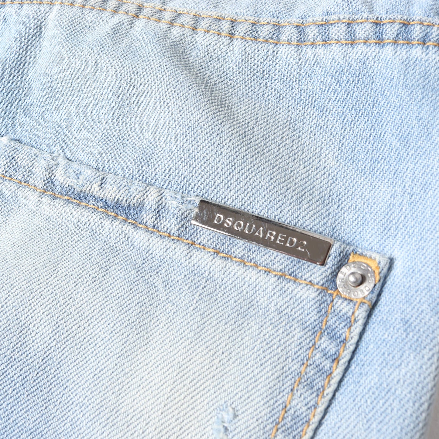 ダメージ加工 ボタンフライ デニム パンツ (CLASSIC KENNY TWIST JEAN S74LA0676 S30281)
