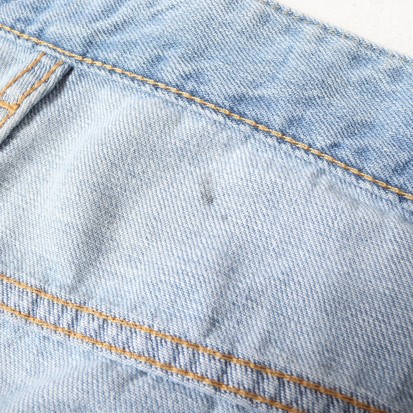 ダメージ加工 ボタンフライ デニム パンツ (CLASSIC KENNY TWIST JEAN S74LA0676 S30281)