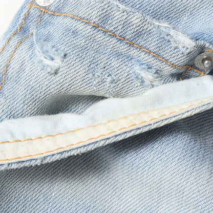 ダメージ加工 ボタンフライ デニム パンツ (CLASSIC KENNY TWIST JEAN S74LA0676 S30281)