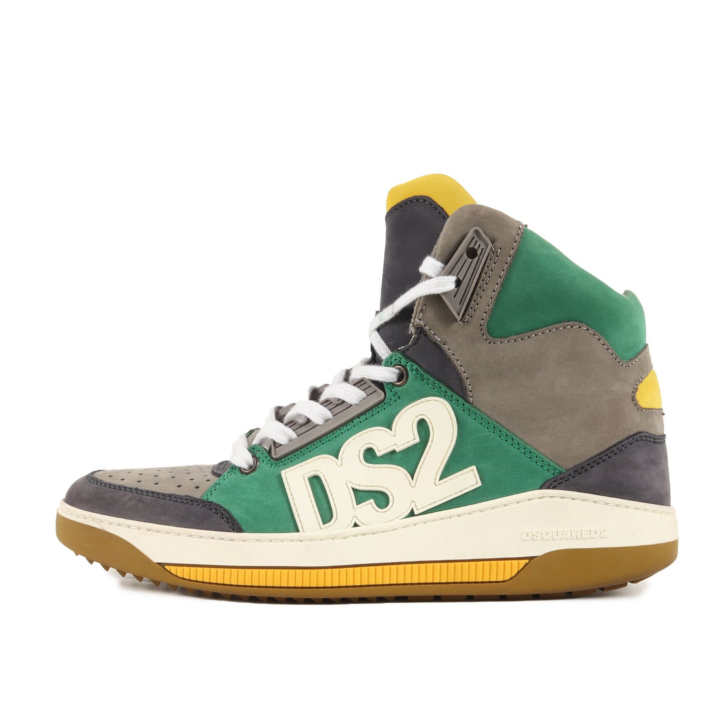 DSQUARED2 (ディースクエアード) DS2 ロゴ ヌバック レザー ハイカット 