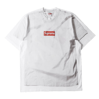 24SS × MM6 Maison Margiela 転写プリント BOXロゴ Tシャツ (Box Logo Tee)