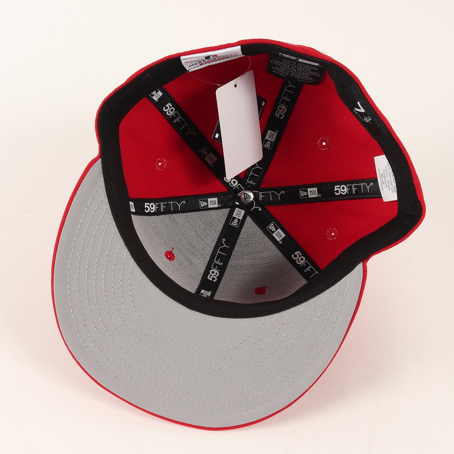 24SS × NEW ERA × MLB アトランタ・ブレーブス BOXロゴ ベースボールキャップ (MLB Teams Box Logo New Era)
