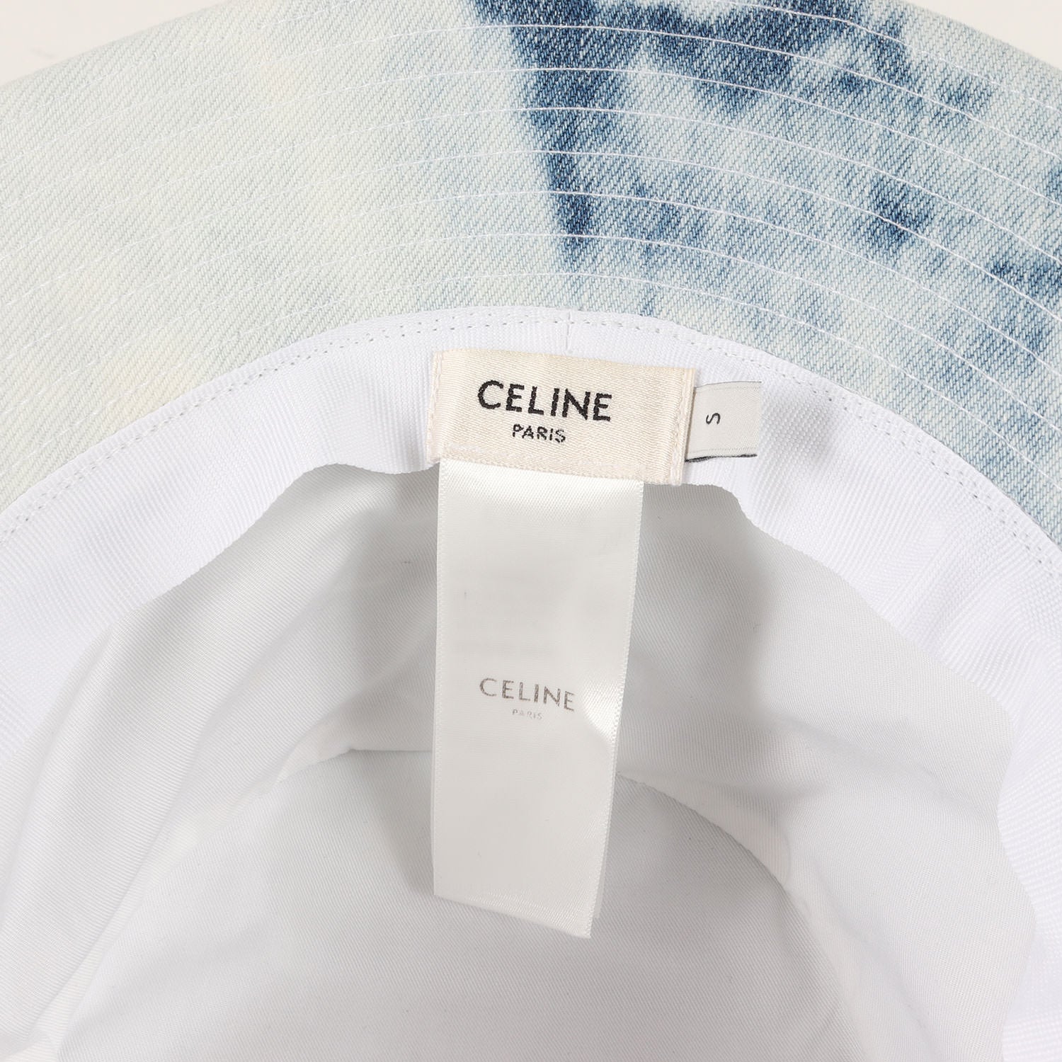 CELINE (セリーヌ) 23SS ブリーチ 加工 ロゴ刺繍 デニム バケット ハット (2AUO4866M) – ブランド古着の通販・買取 |  BEEGLE by Boo-Bee