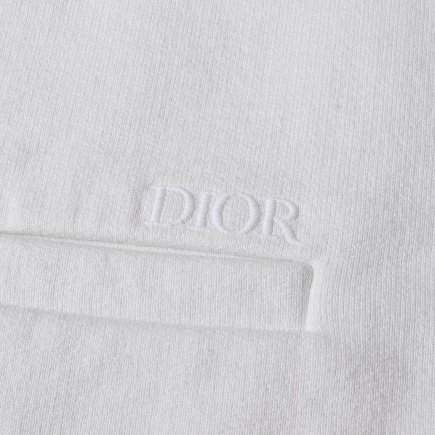 美品 23SS DIOR ネックロゴ プルオーバースウエット シャツ サイズM