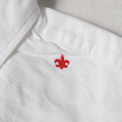 ワンポイント 刺繍 オックスフォード ボタンダウン ドレス シャツ (LIMITED OXFORD) / MADE IN JAPAN