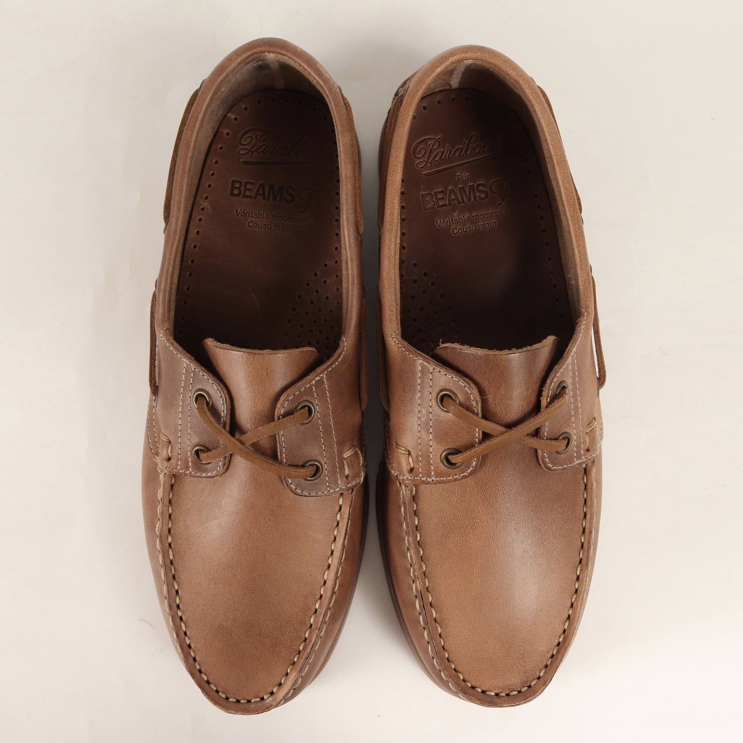 Paraboot (パラブーツ) BEAMS F 別注 クロムエクセル レザー デッキ 