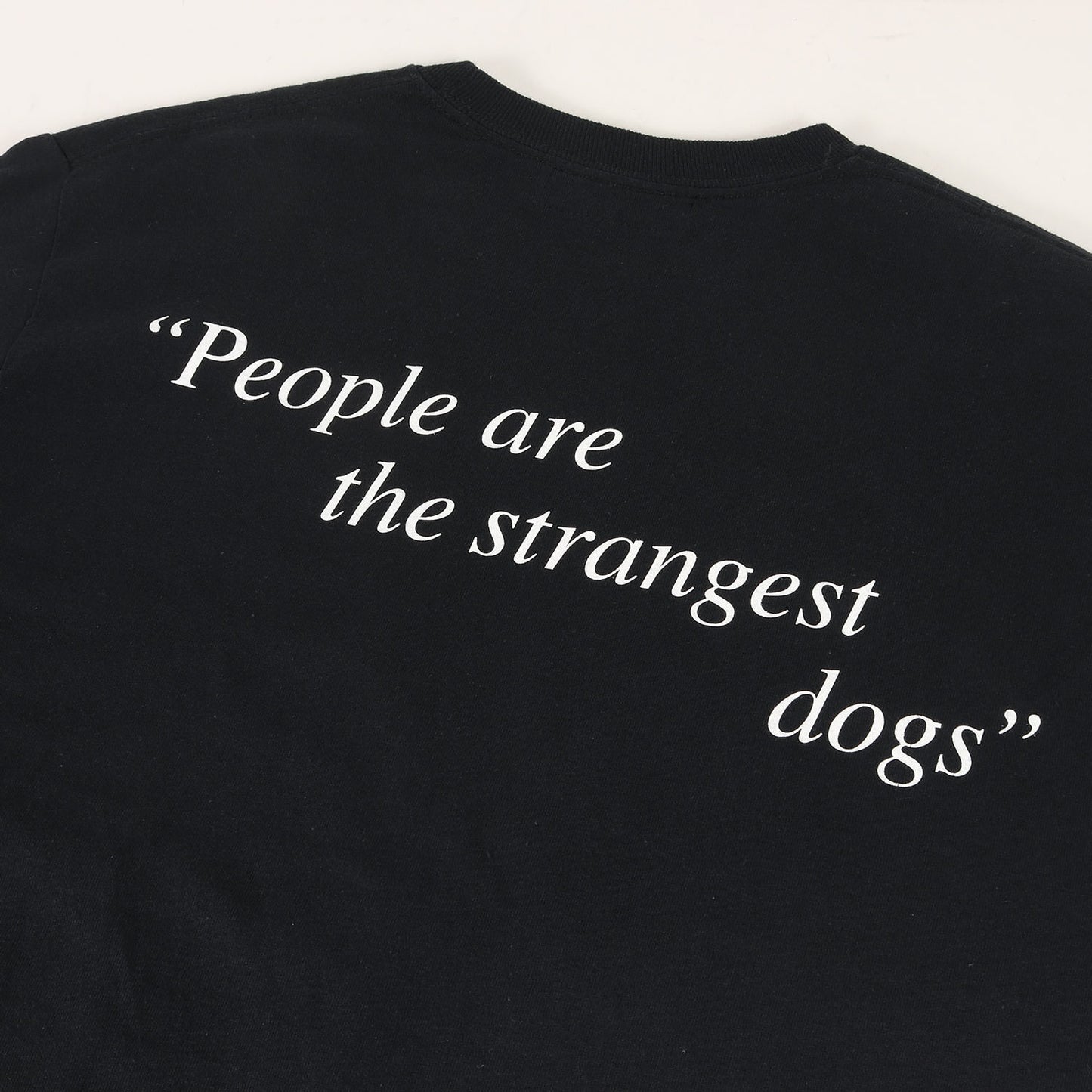 グラフィック 長袖 Tシャツ (ロングスリーブカットソー DOGS PHOTO WDS-CS-117)