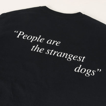 グラフィック 長袖 Tシャツ (ロングスリーブカットソー DOGS PHOTO WDS-CS-117)