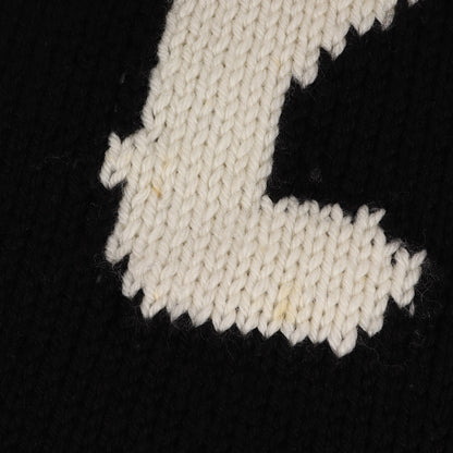 グラフィックロゴ ジャガード ミドルゲージ ウール ニット (I LOVE NY SWEATER)