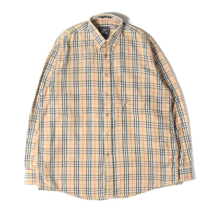 90s - 00s ノバチェック ボタンダウン ドレス シャツ / Burberrys MADE IN USA