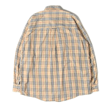 90s - 00s ノバチェック ボタンダウン ドレス シャツ / Burberrys MADE IN USA