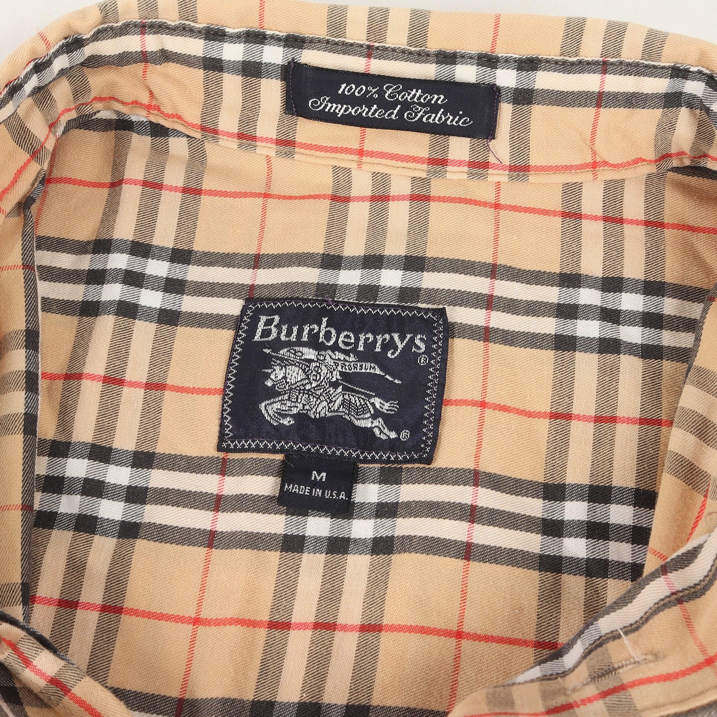 90s - 00s ノバチェック ボタンダウン ドレス シャツ / Burberrys MADE IN USA