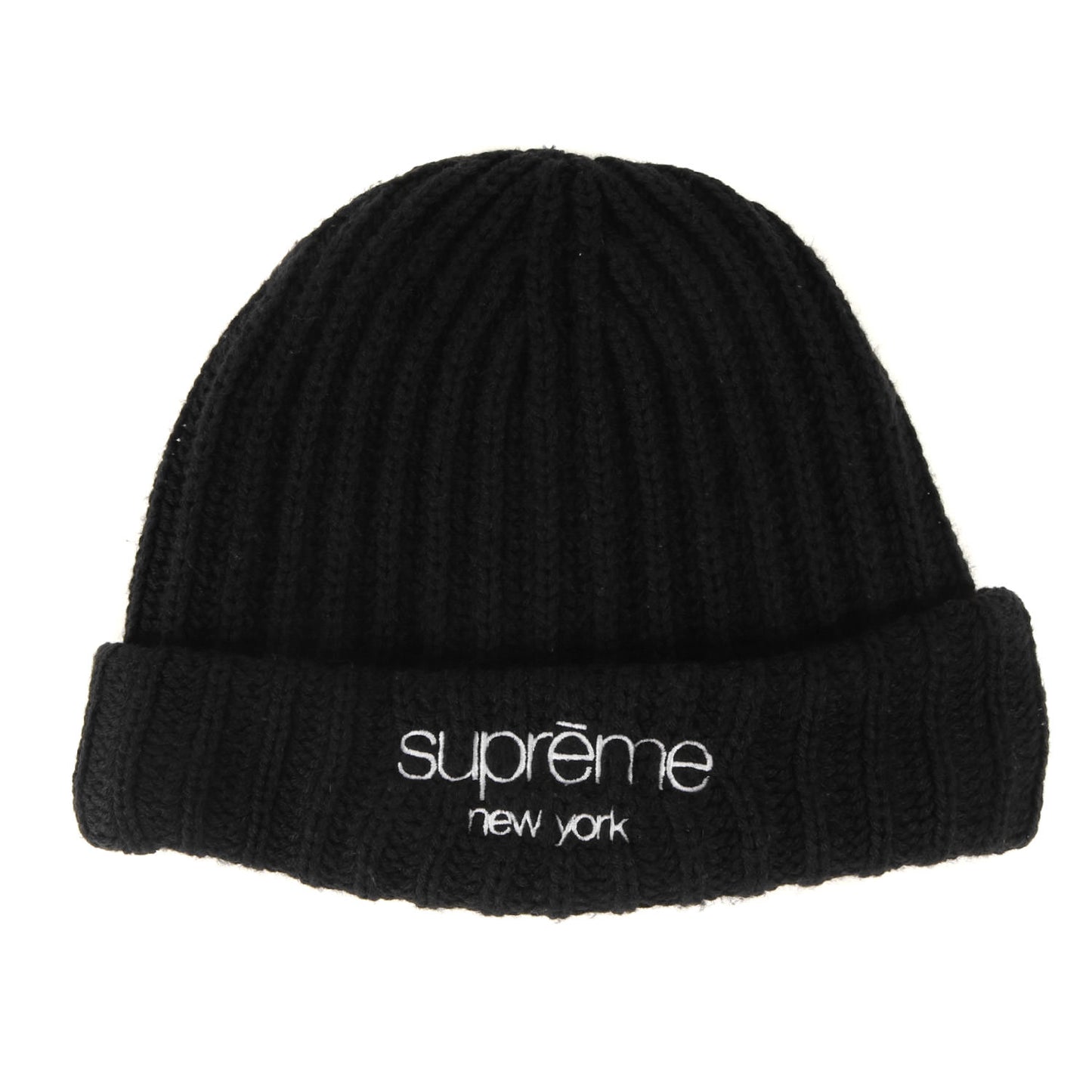 23AW クラシックロゴ チャンキー リブニット ビーニー (Classic Logo Chunky Ribbed Beanie)