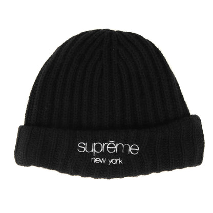 23AW クラシックロゴ チャンキー リブニット ビーニー (Classic Logo Chunky Ribbed Beanie)