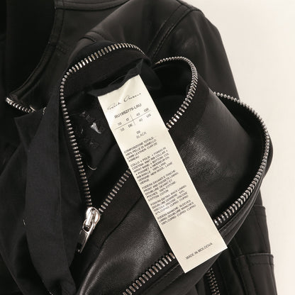 19SS レザー ラグラン ボンバー ジャケット (Leather Raglan Bomber RU19S2775-LRU)