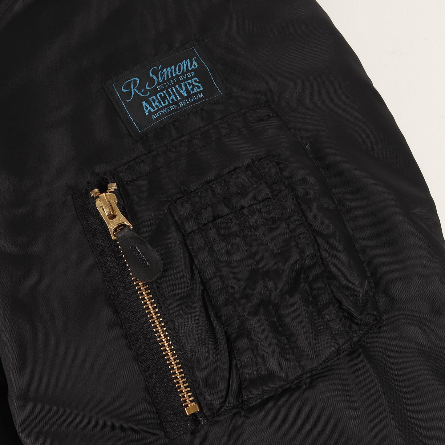 20AW 2WAY バイカラーライナー ボンバー ジャケット (NYLONPATCHED BOMBER WITH WOOL ELONGATION 202-620)