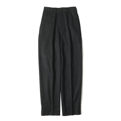 80s ワンタック ヘリンボーン ツイード スラックス (HP-08004M) / ジッパーフライ