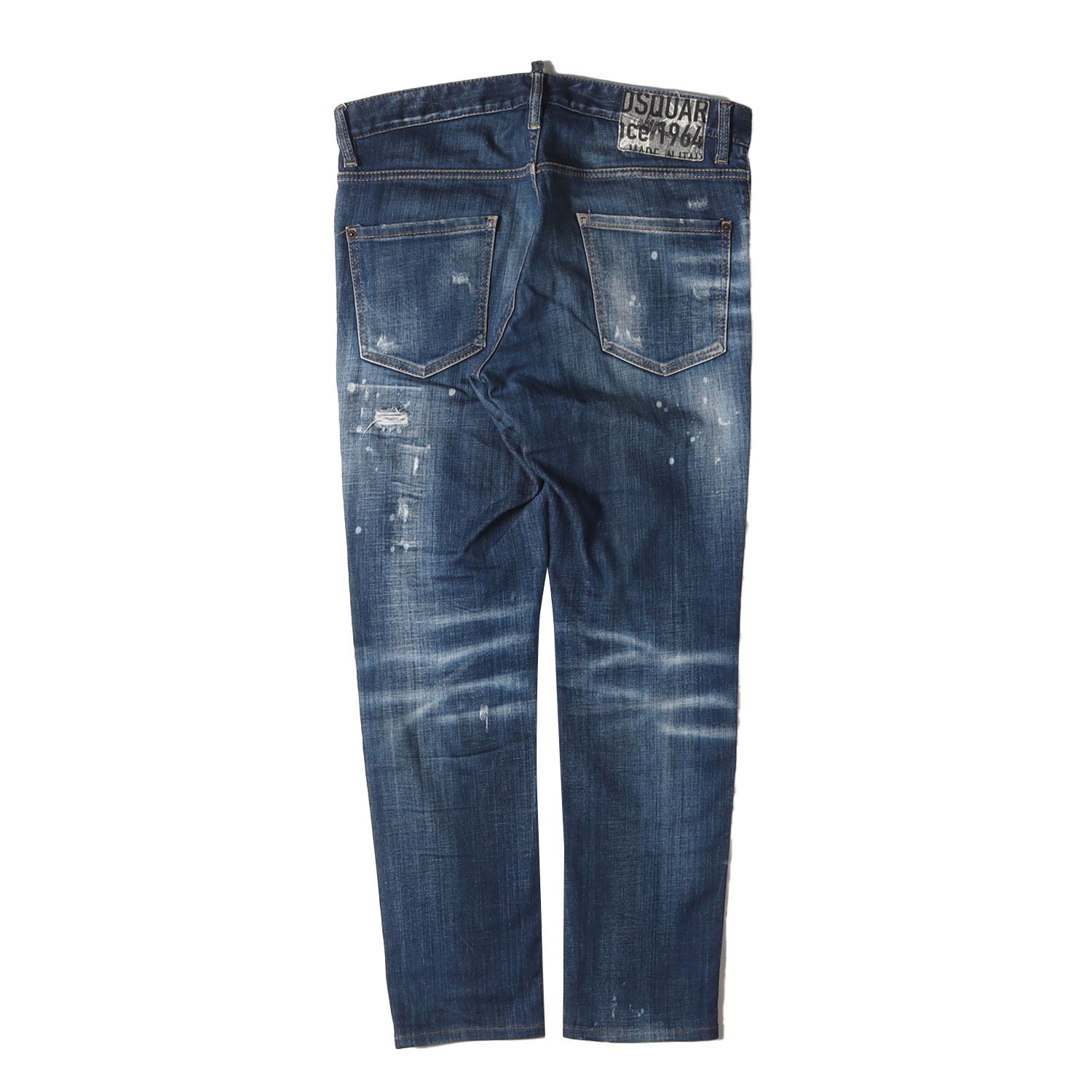 DSQUARED2 (ディースクエアード) ヴィンテージ加工 テーパード ストレッチ デニム パンツ (Cool guy jean  S74LB0961) – ブランド古着の通販・買取 | BEEGLE by Boo-Bee