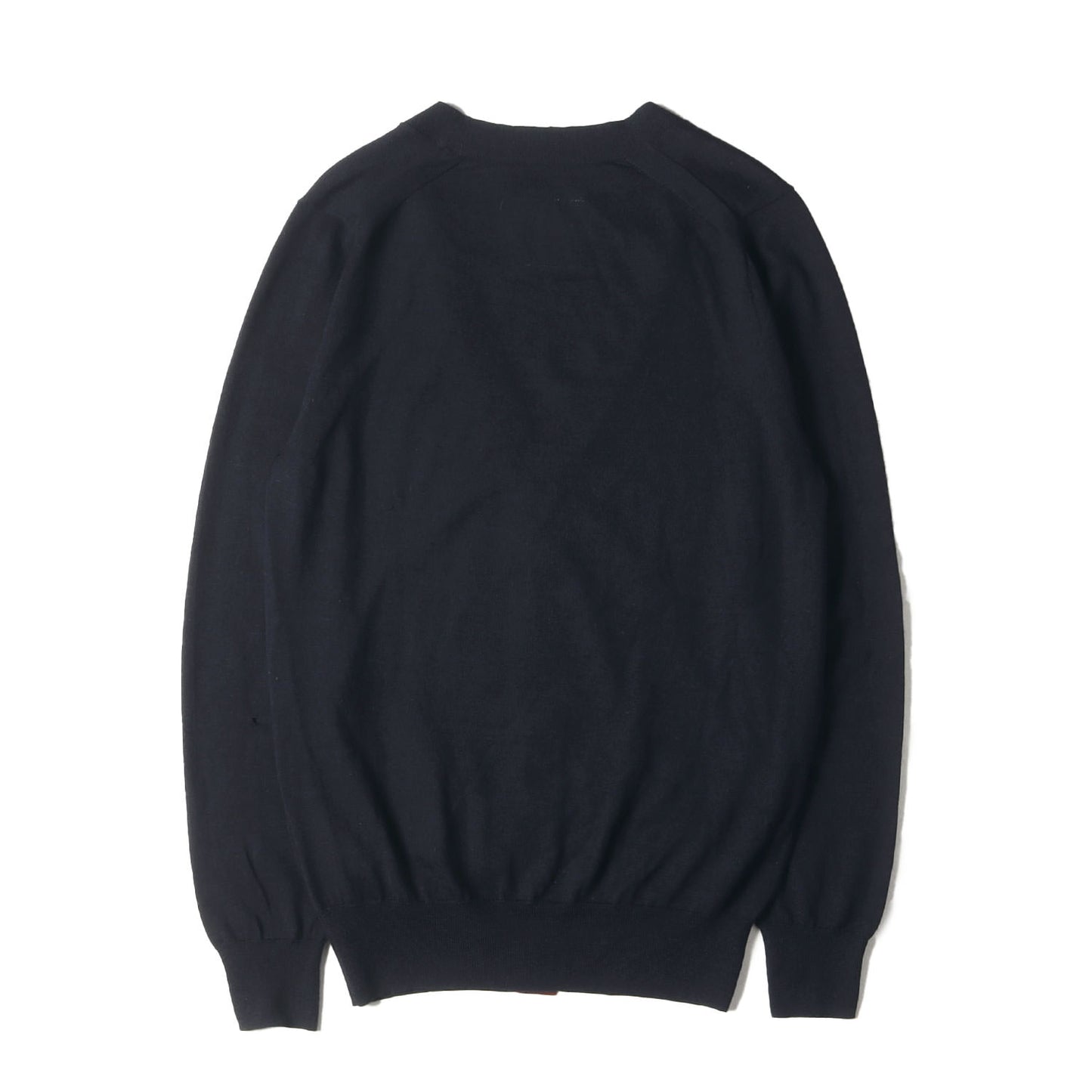 ハイゲージ ニット Vネック カーディガン (Plain cardigan 12-00285M)