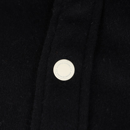 カシミヤ混ウール CPO 長袖 シャツ