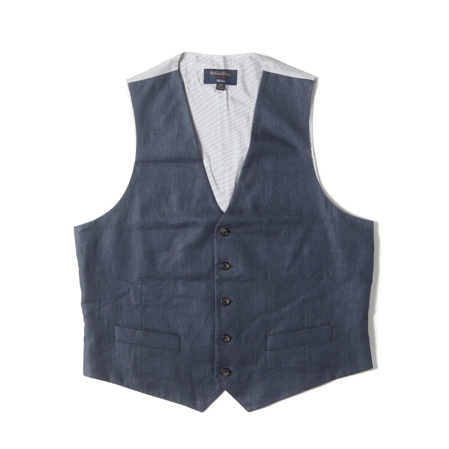 BAIRD McNUTT IRISH LINEN ヘリンボーン ジレ ベスト