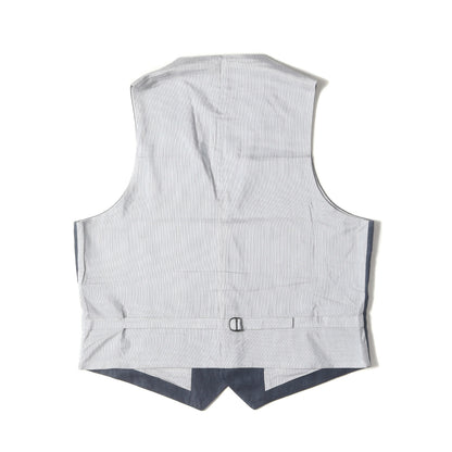 BAIRD McNUTT IRISH LINEN ヘリンボーン ジレ ベスト