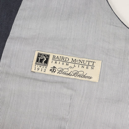 BAIRD McNUTT IRISH LINEN ヘリンボーン ジレ ベスト